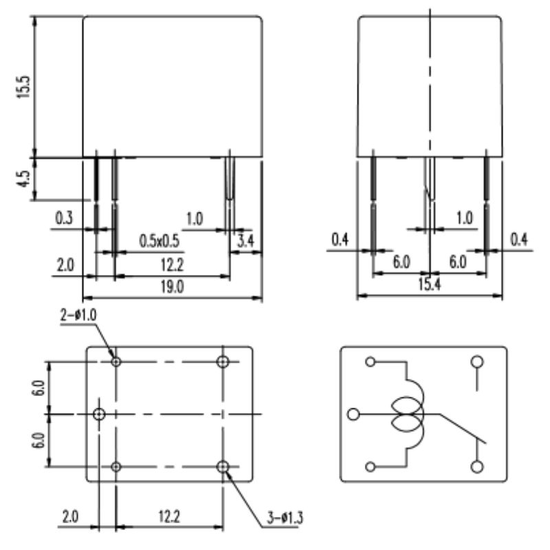 RELAY DC 12V 5968